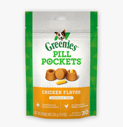 Greenies Pill Pockets For Dogs Chicken (Capsule-Sized)