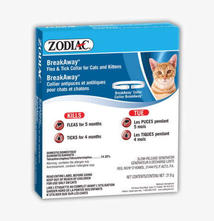 Zodiac Flea / Tick Breakaway Collar Cat / Kitten