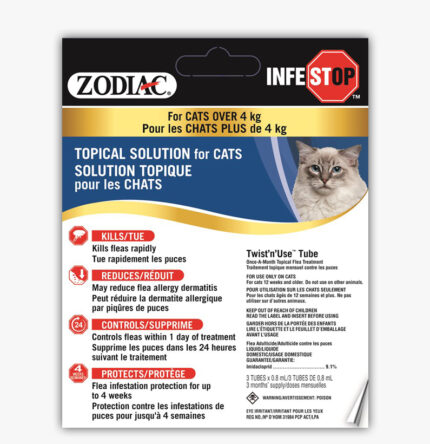 Zodiac Infestop Topical Flea Adulticide for Cats