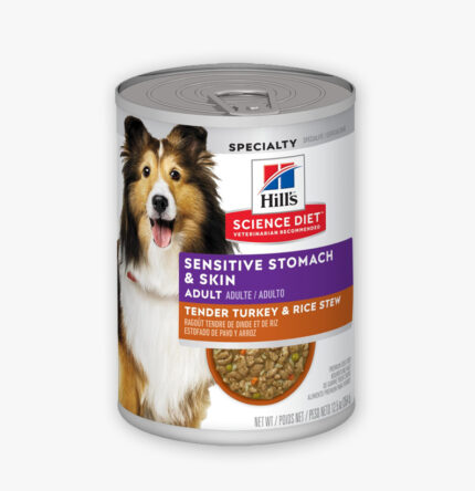 Science Diet Sensitive Stomach & Skin Tender Turkey & Rice Stew